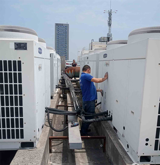 濮阳中央空调制热和不制冷系统维修方法